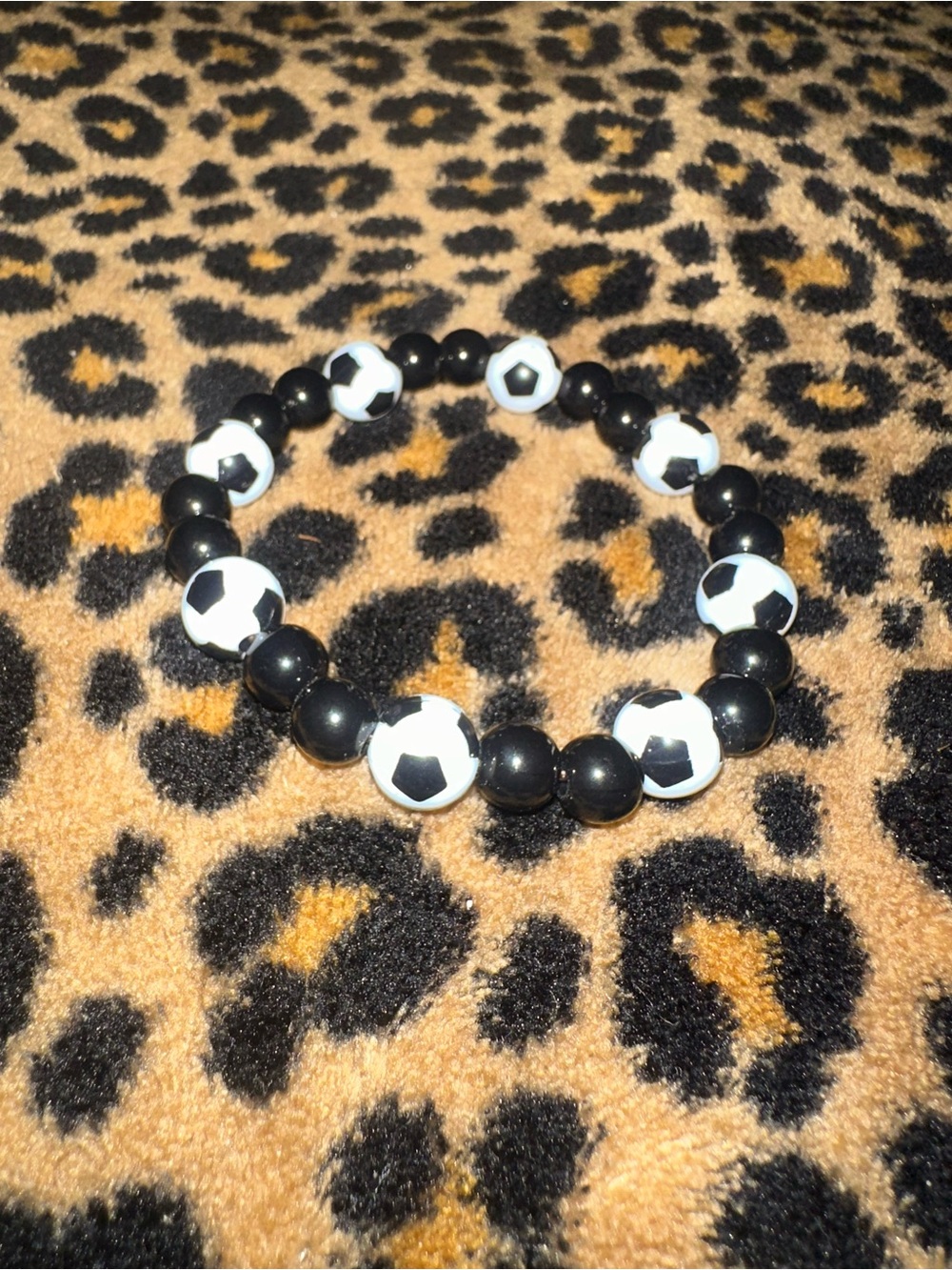Soccer bracelet